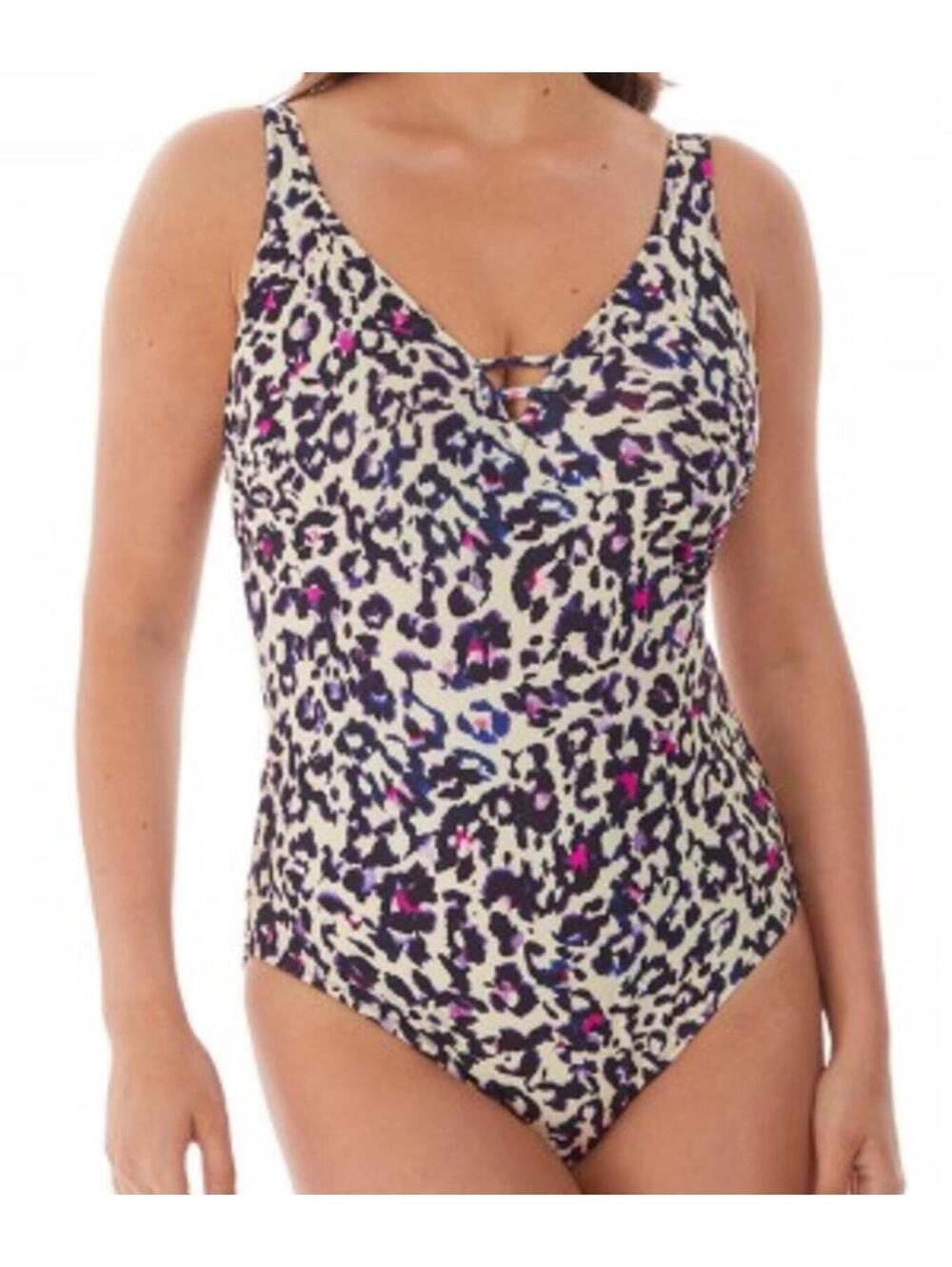 FANTASIE slimming Underwired 36G one piece full bottom coverage swimsuit New